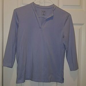 Hastings & Smith light blue top Sz PL.